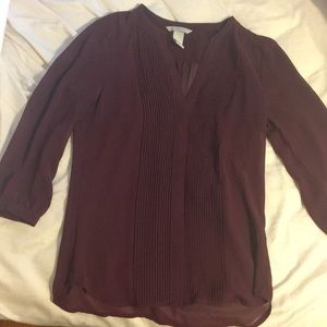 H&M 3/4 Sleeve Blouse